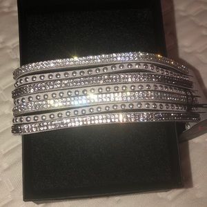 Women’s rhinestone cuff bracelet